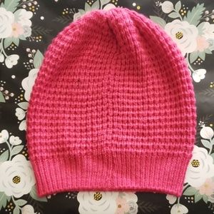 Pink beanie